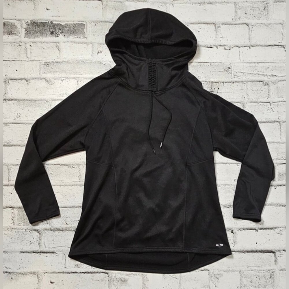 CHAMPION Black Slouch Hoodie - Picture 5 of 7